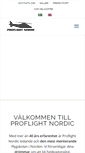Mobile Screenshot of proflight.se